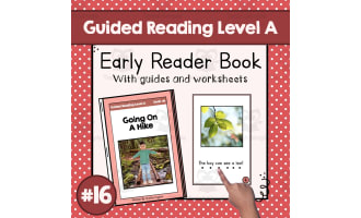 "Going On A Hike" | Early Reader Book #16 | Guided Reading Level A