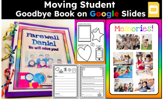 Goodbye Book for Moving Student