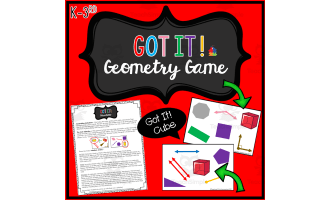 Got It! Geometry Game for K-3rd