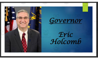 Governor Eric Holcomb (IN) Biography PowerPoint