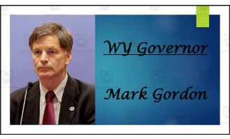Governor Mark Gordon (WY) Biography PowerPoint