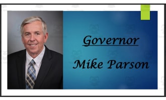 Governor Mike Parson (MO) Biography PowerPoint