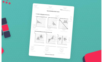 Grade 5 Transformations Review and Test
