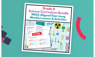 Grade 6 Science Curriculum Bundle | NGSS-Aligned Year-Long Lessons
