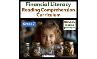 Grade 7 Financial Literacy Reading Comprehension | 180 Daily Passages