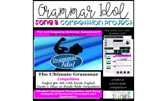 Grammar Idol Assessment Song and Competition Project