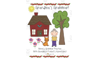 Grandma's Grammar Activity Pack | Weekly Grammar Practice