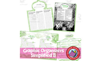Graphic Organizers Simplified B - Reading, Writing & Thinking Skills