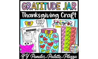 Gratitude Jar Thanksgiving Activity - Thanksgiving Craft