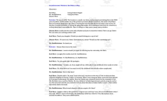 "Great Economic Thinkers: Karl Marx" - A History Play