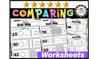 Greater Than Less Than, Comparing Numbers Place Value Math 1st Grade