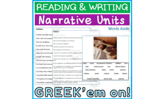Greek Language Learning Writing Paragraph Story Leveled Passage 5