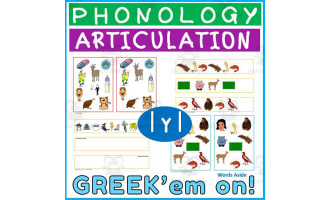 Greek Language Phonemes Articulation Visual Perception Games 2