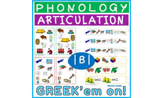 Greek Language Phonemes Articulation Visual Perception Games