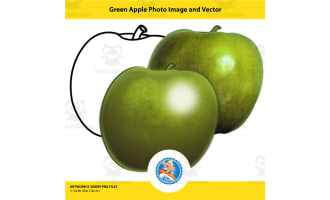 Green Apple Photo Image and Vector