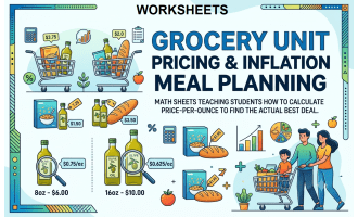 Grocery Unit Pricing & Inflation Meal Planning