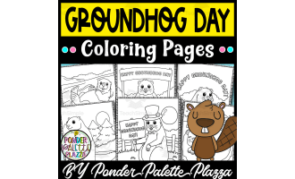 Groundhog Day Coloring Pages