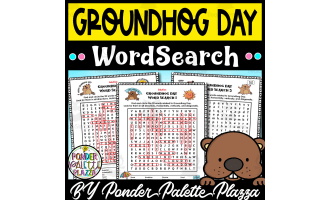 Groundhog Day Wordsearch Puzzles + Answers