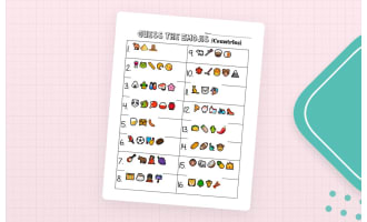 Guess the Emoji – Countries Activity