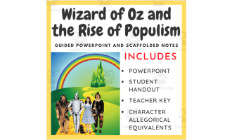 Guided PowerPoint & Notes: Wizard of Oz and the Rise of Populism