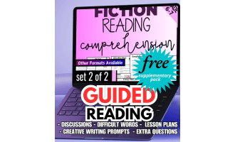 Guided Reading Activities and Lesson Plans Fiction Set 2
