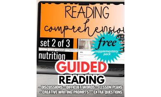 Guided Reading Activities and Lesson Plans Nonfiction Set 2 Nutrition