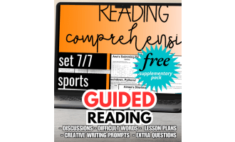 Guided Reading Activities with Lesson Plans: Fiction Set 7 - Sports