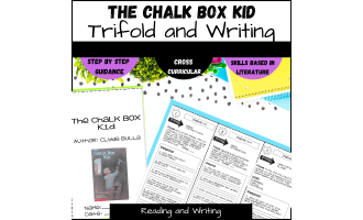 Guided Reading Activity The Chalkbox Kid Trifold Book Report