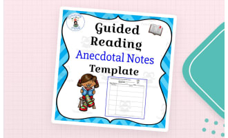 Guided Reading Anecdotal Notes – Group Template