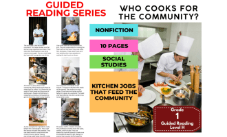 Guided Reading Level H - Who Cooks for the Community