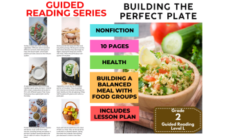 Guided Reading Level L - Building the Perfect Plate (with Lesson Plan)