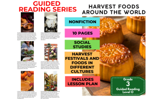 Guided Reading Level O - World Harvest Foods (with Lesson Plan)