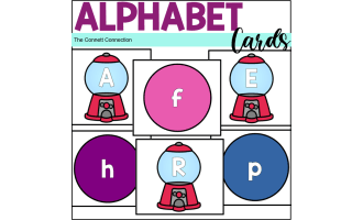 Gumball Alphabet Cards