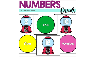 Gumball Number Cards