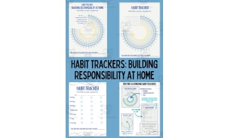 Habit Trackers:  Building Responsibility at Home
