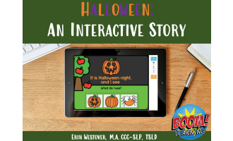 Halloween: An Interactive Story - BOOM Cards