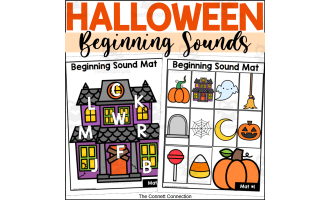 Halloween Beginning Sound Mats