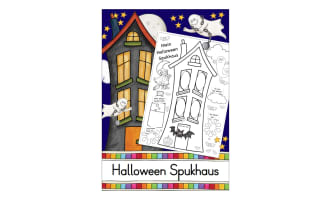 Halloween Haunted House Worksheet