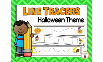 Halloween Line Tracers activity