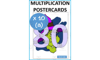 Halloween Multiplication and Repeated Addition Posters x10a