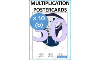 Halloween Multiplication and Repeated Addition Posters x10b