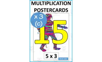 Halloween Multiplication and Repeated Addition Posters x3c