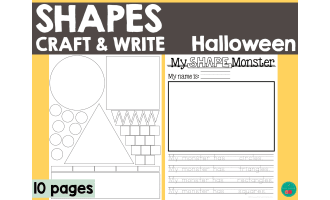 Halloween My Shape Monster