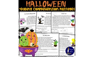 Halloween Reading Comprehension Passages