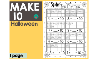 Halloween Sprider 10 Frame - Make 10