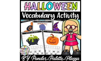 Halloween Vocabulary Activity - Guess the Word