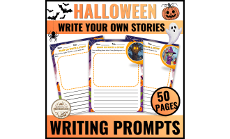 Halloween Writing Prompts Activities October Writing Prompt Spooky Sto