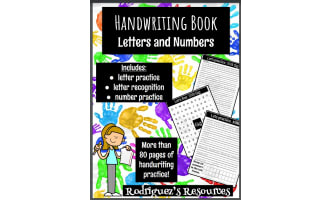 Handwriting: Letters and Numbers 1-20