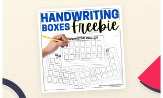 Handwriting Worksheets with Boxes