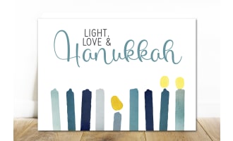 Hanukkah Activities, DIY Fingerprint Art, Jewish Crafts